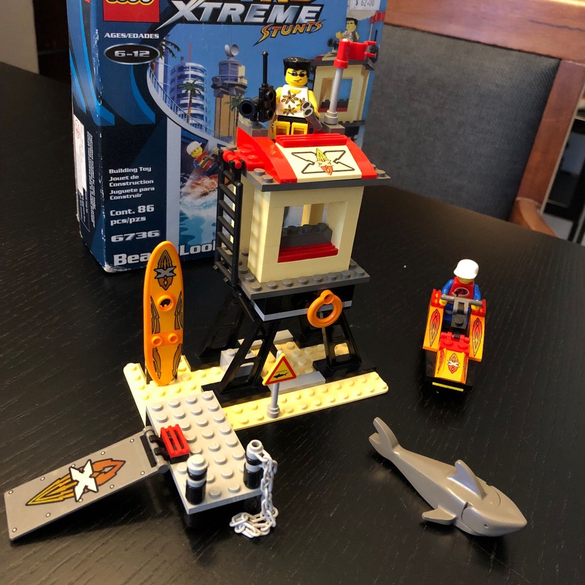 Lego Island Extreme Stunt Beach Lookout Lego Usado 86375273
