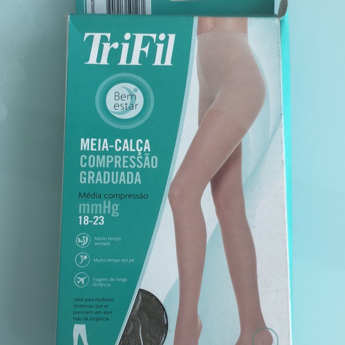 meia trifil media compressao