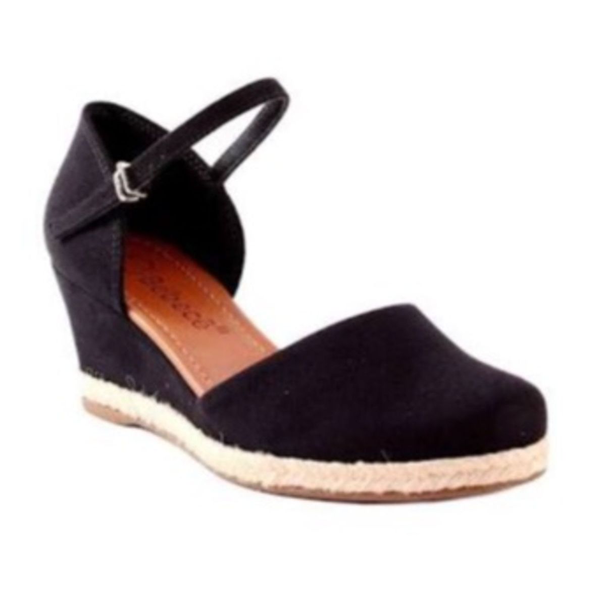 Sandalia Anabela Espadrille Preta Bebece Sandalia Feminina Bebece Nunca Usado Enjoei