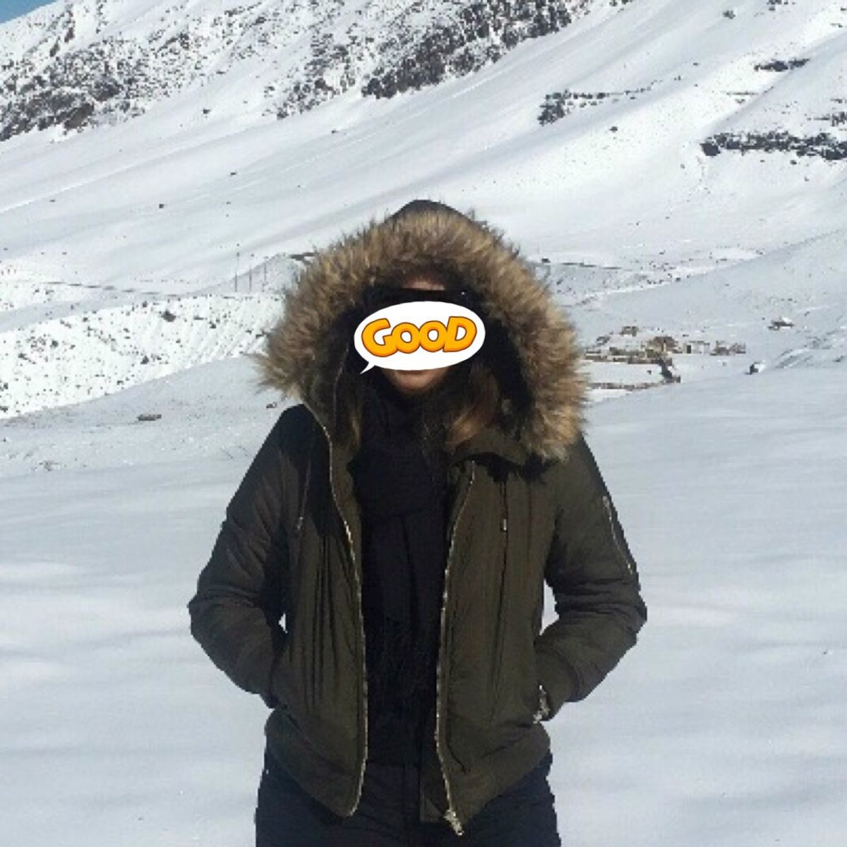 casaco de neve feminino