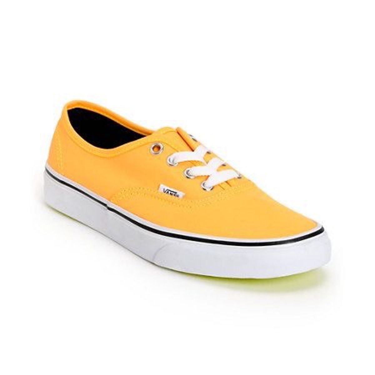vans laranja neon