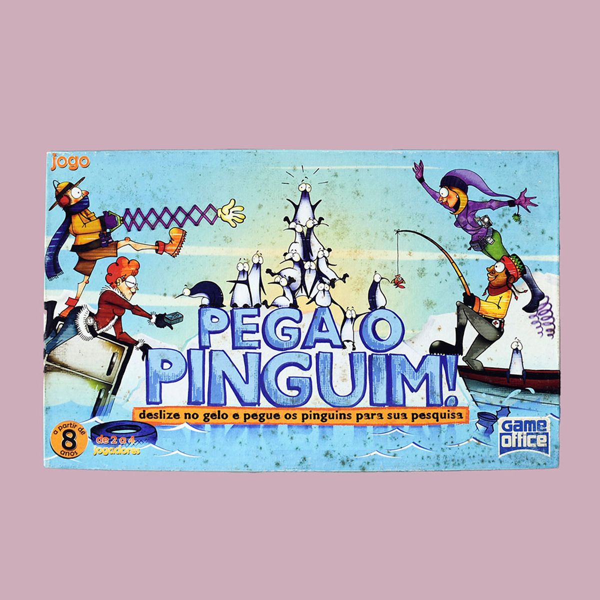 Jogo Pega O Pinguim  Jogo de Tabuleiro Game Office Usado 89388683