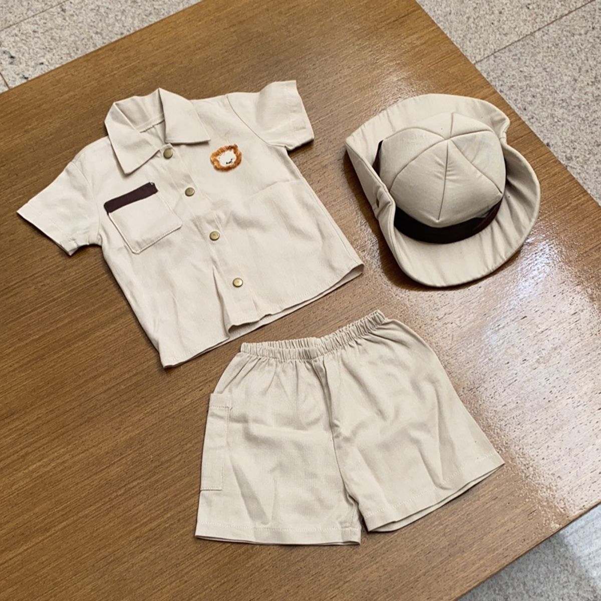 Conjunto Fantasia Safari Ano Roupa Infantil para Menino Usado 72500765  enjoei