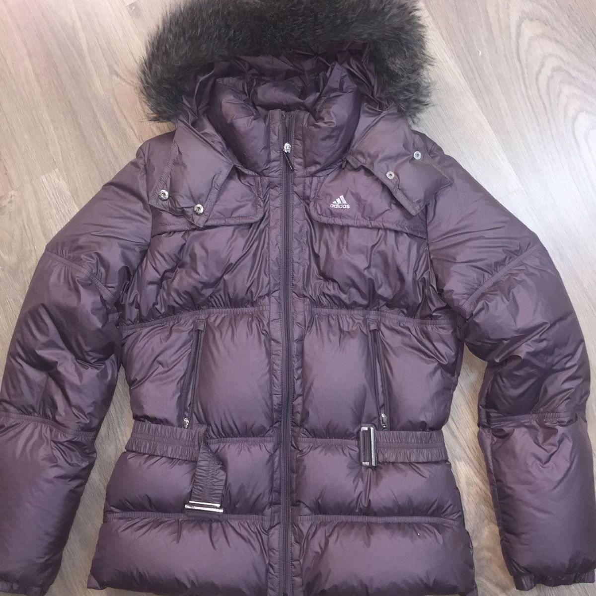 jaqueta pena de ganso adidas