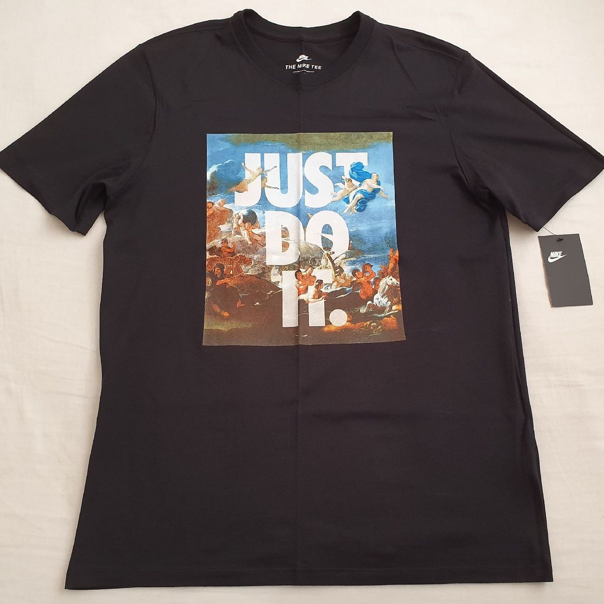 camiseta nike just do it azul