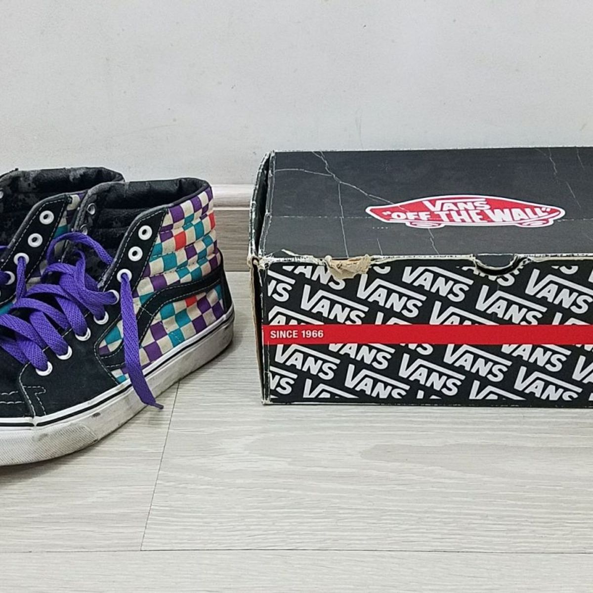 vans feminino colorido