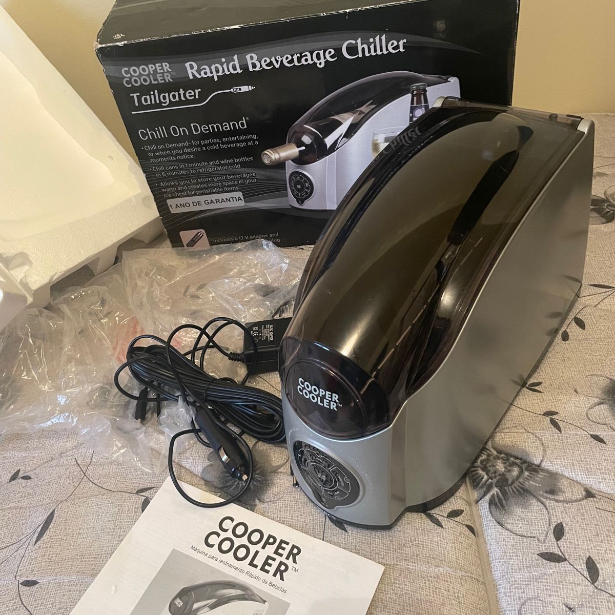 Cooler para Resfriamento Rápido de Bebidas | Cooper Cooler Nunca