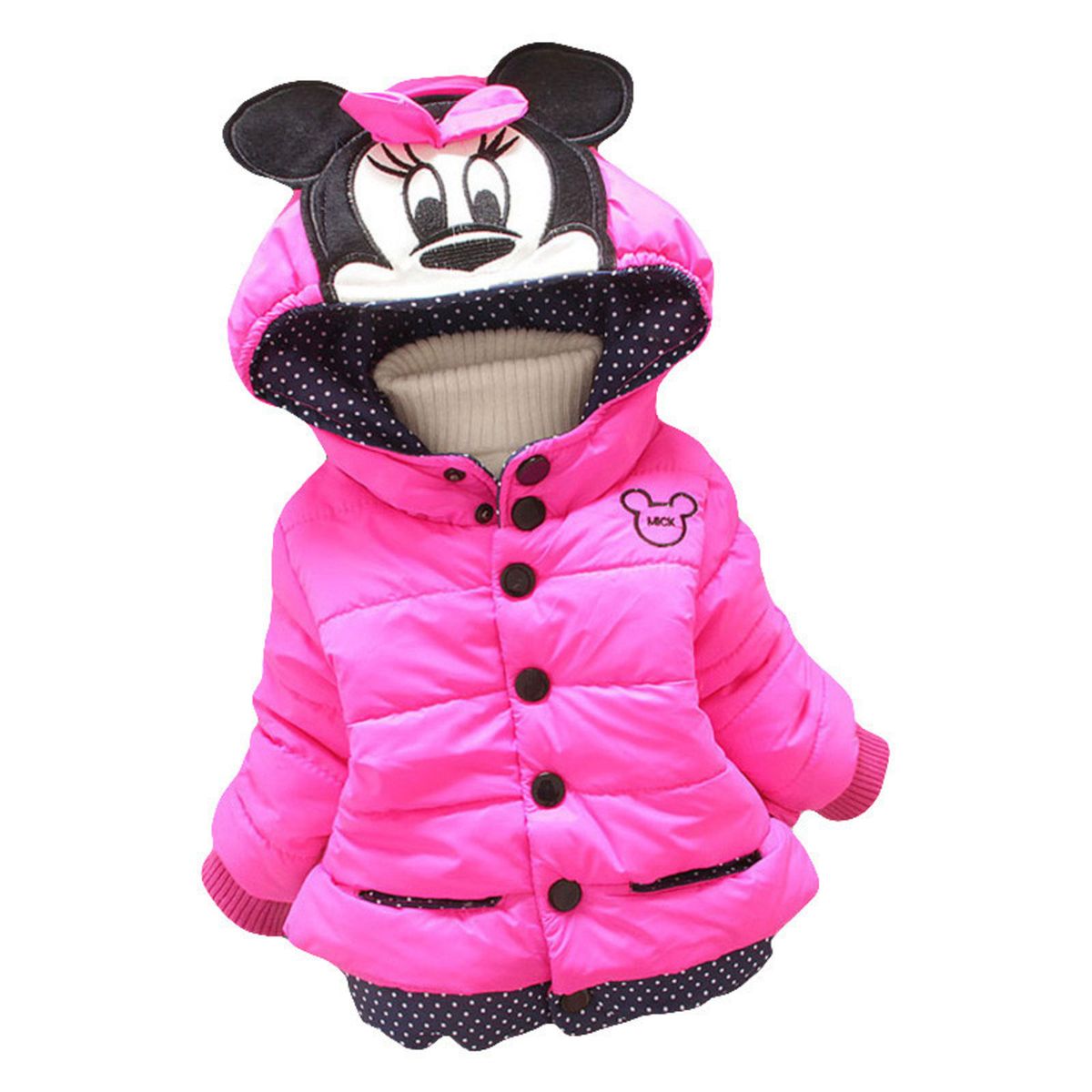 jaqueta infantil da minnie