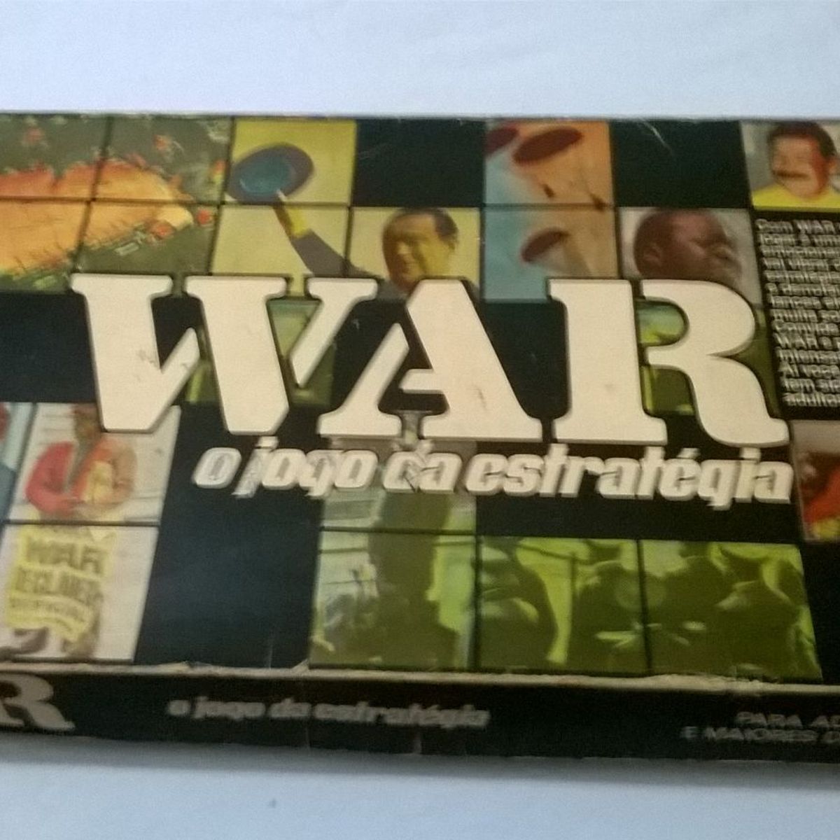 Jogo War Grow 1986 Completo Antigo