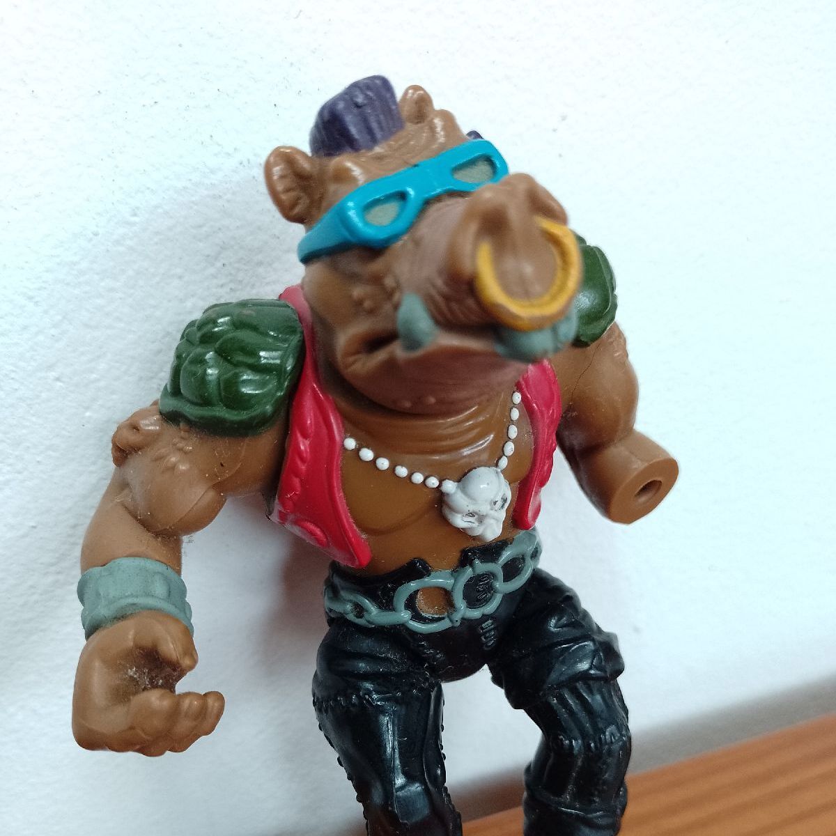 Bebop Action Figure 1988 - Teenage Mutant - Tartarugas