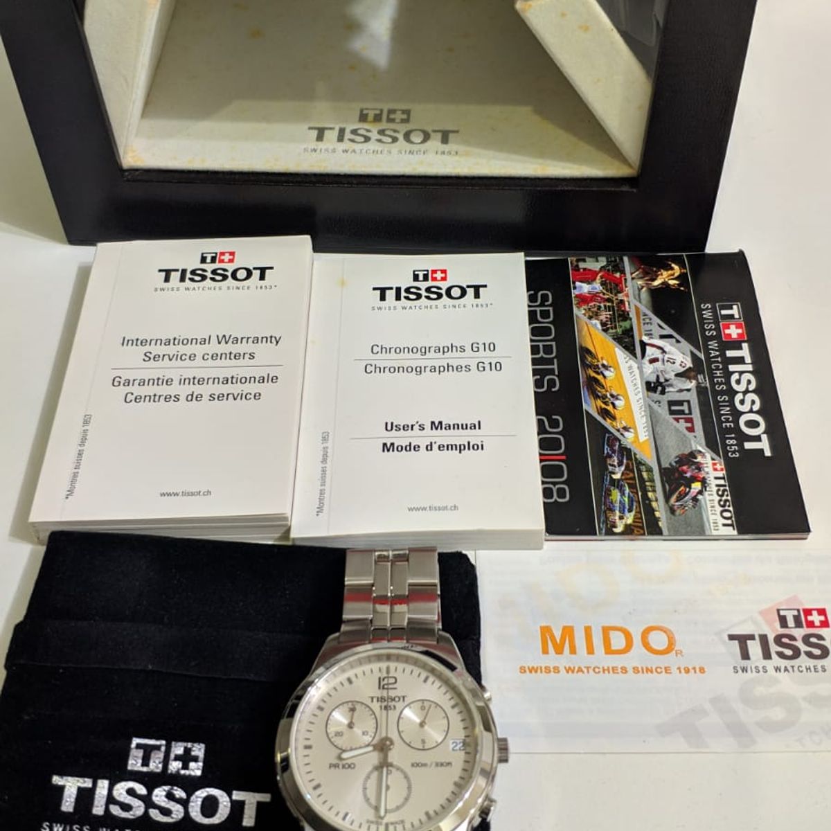 Rel gio Masculino Tissot Modelo T049417a com Tac metro