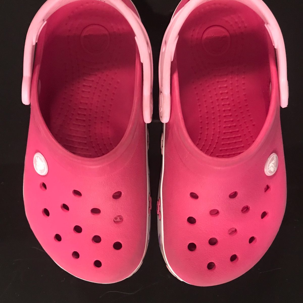 sandália crocs lights mickey infantil