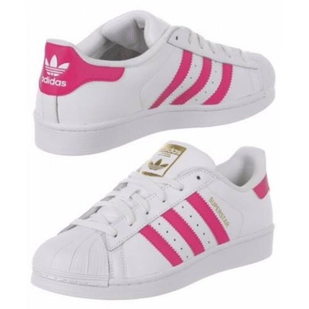 tenis adidas listra rosa