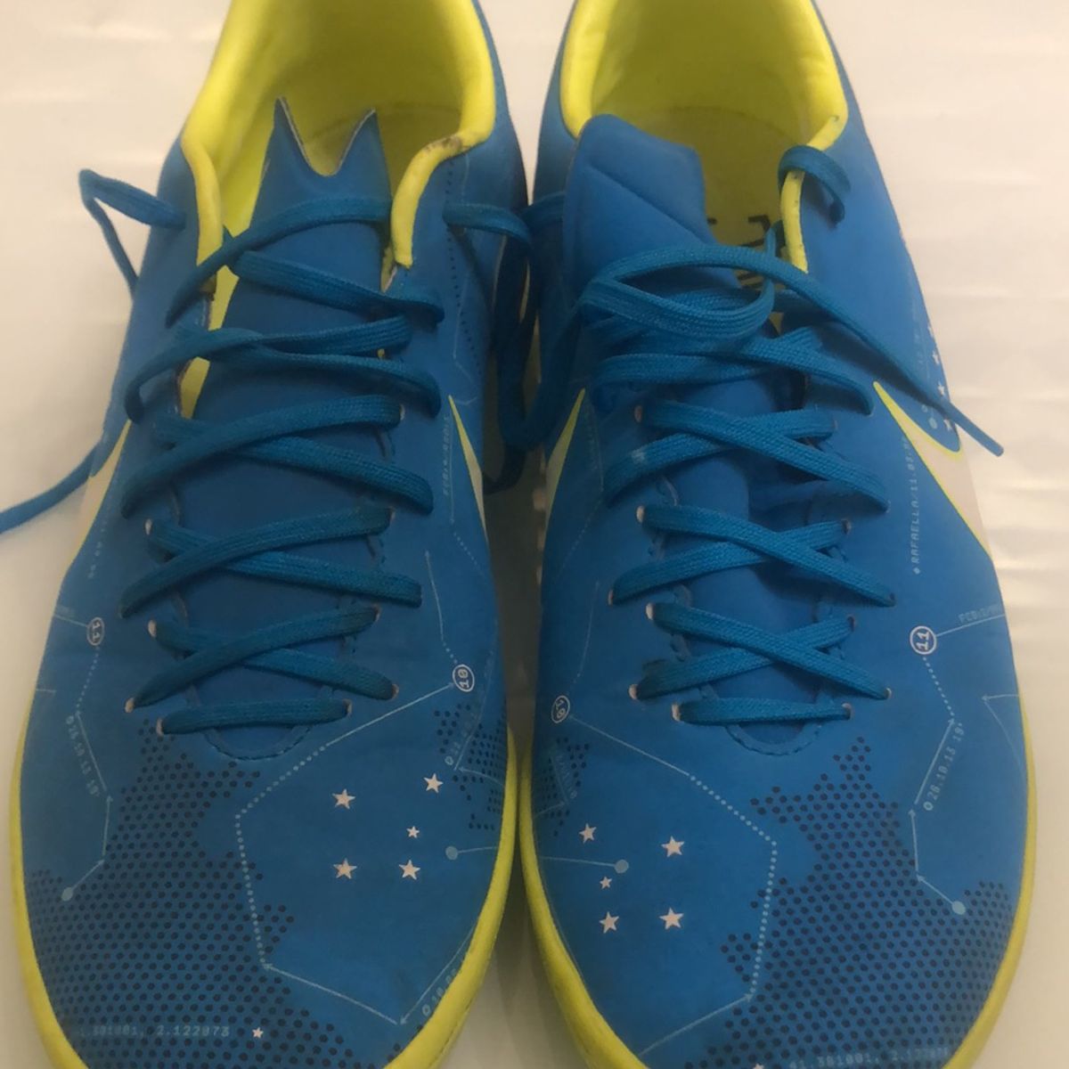 tenis futsal neymar azul