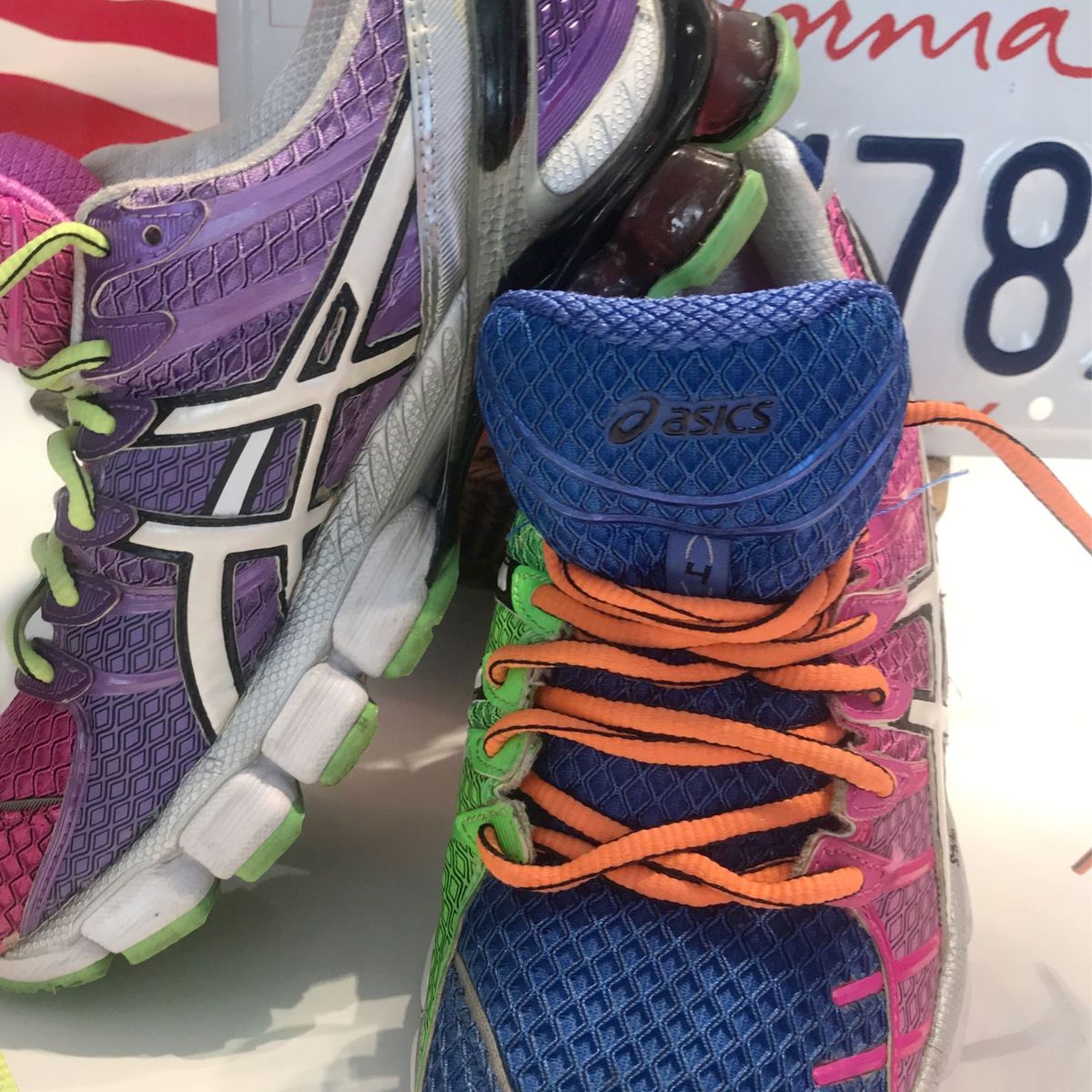 Tênis Asics Gel Kinsei Feminino Original Colorido Tênis