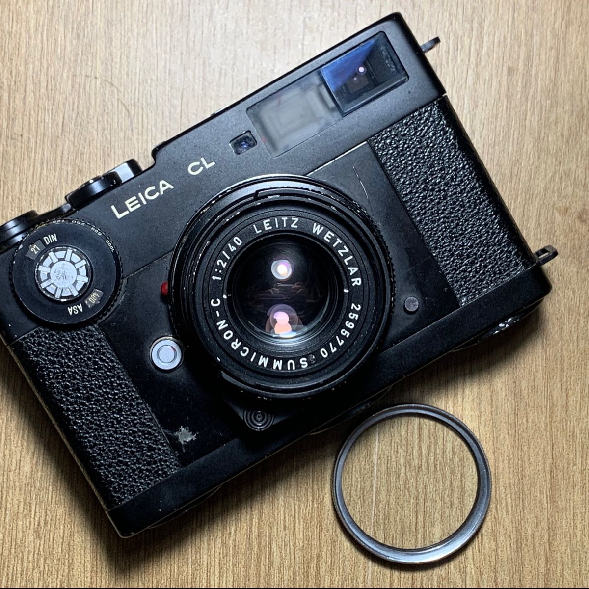 ばいにゃ Leica CL + Summicron 40/f2 Leica Cl com Summicron 40mm F2