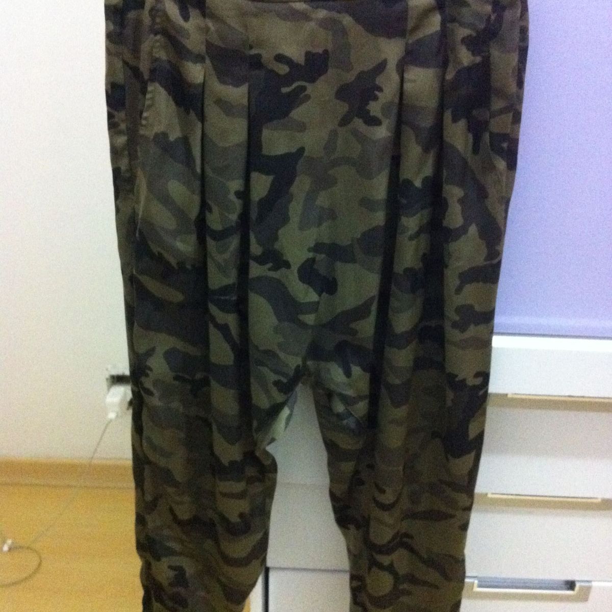 Calça saruel feminina store camuflada