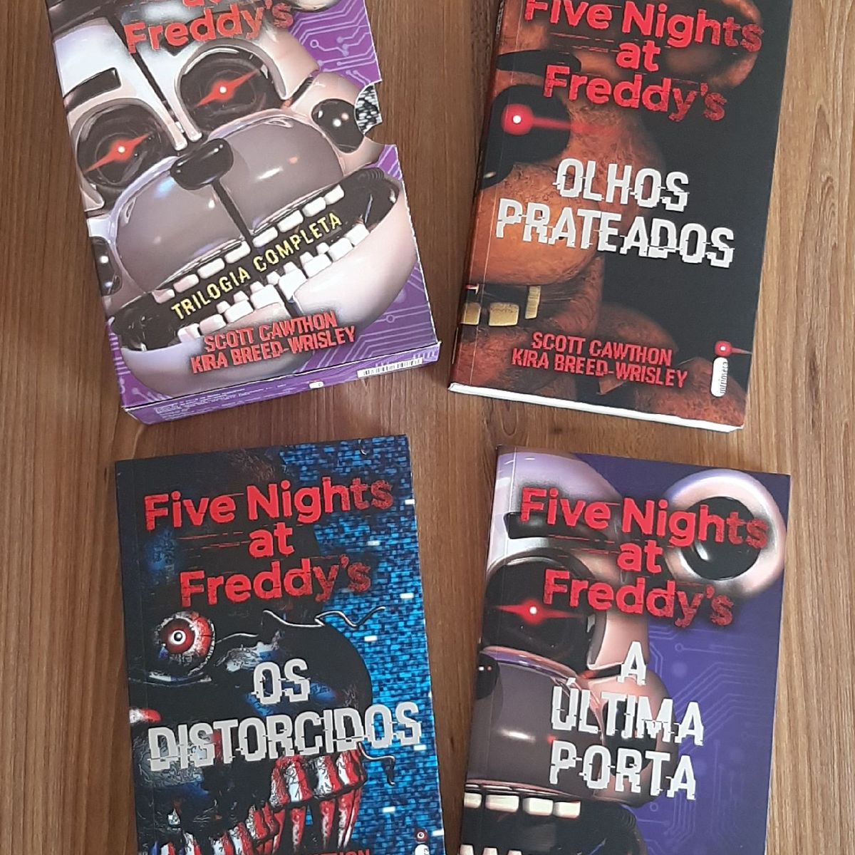 Kit de Livros Five Nights at Freddys : Os Distorcidos & A Última