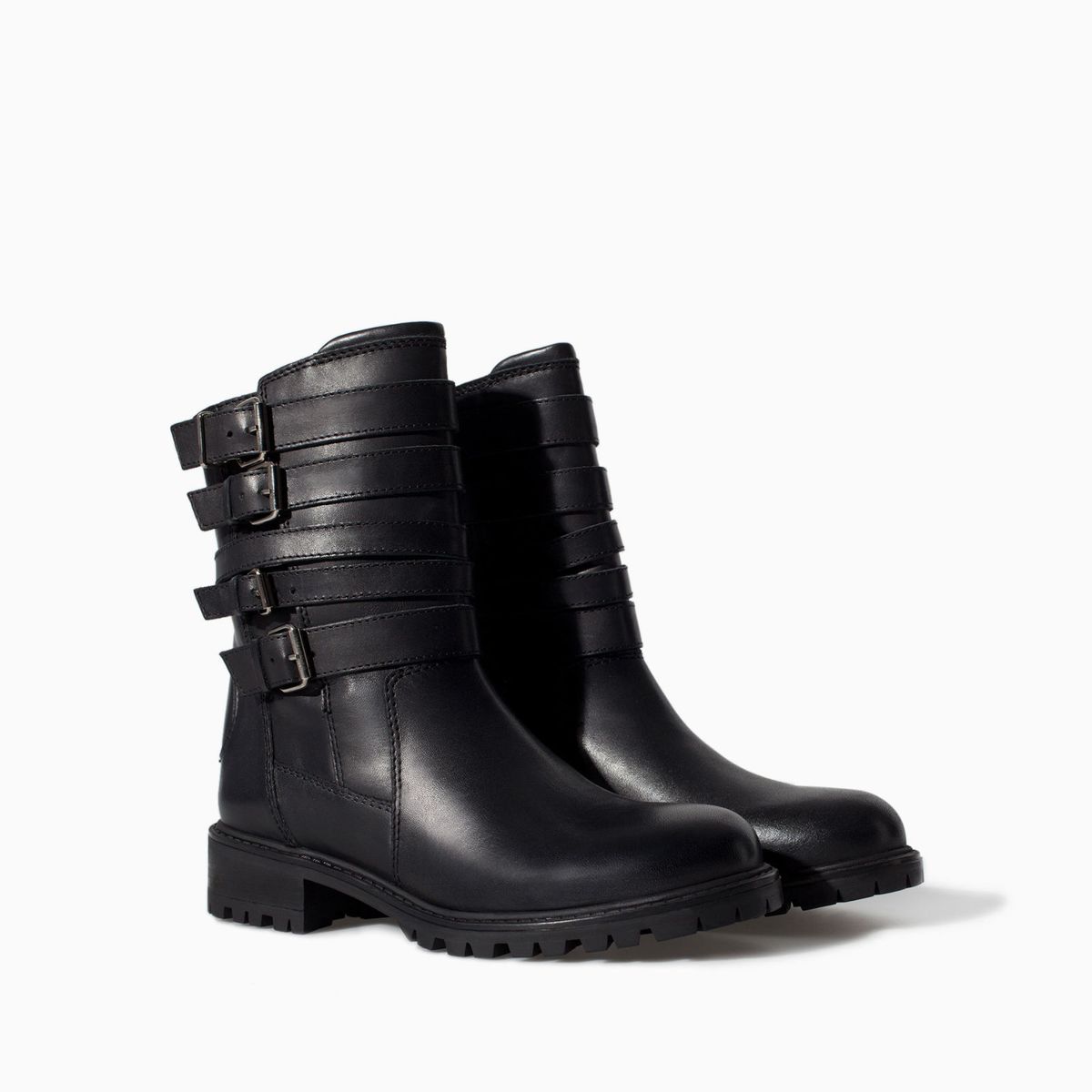 botas biker zara