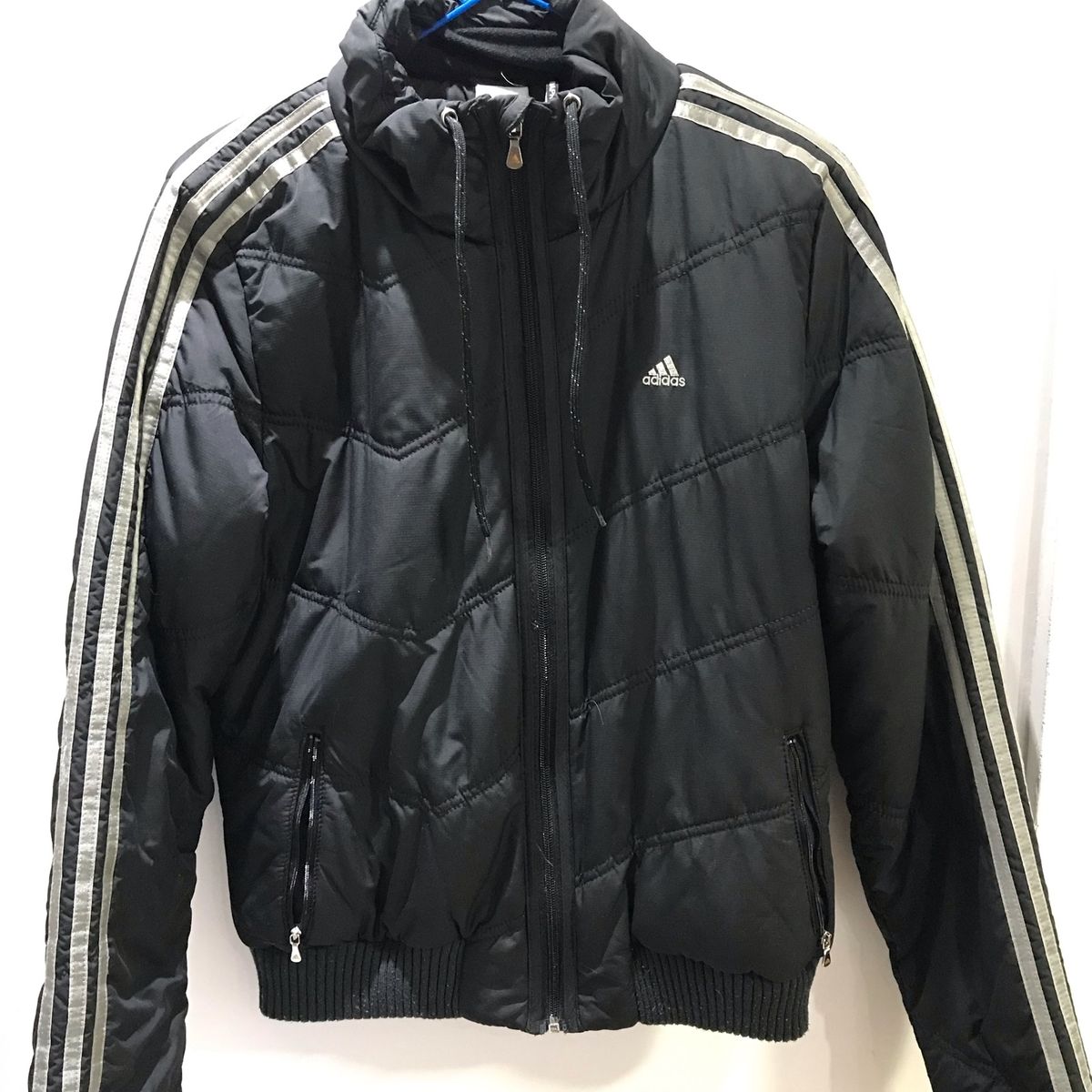 jaqueta impermeável adidas feminina