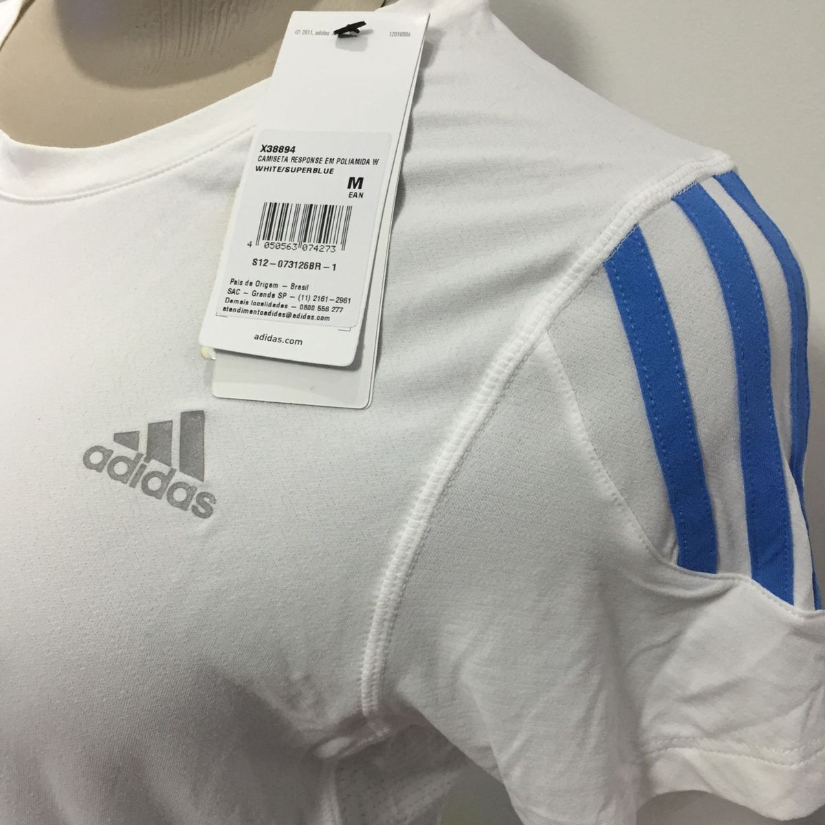 camiseta adidas poliamida