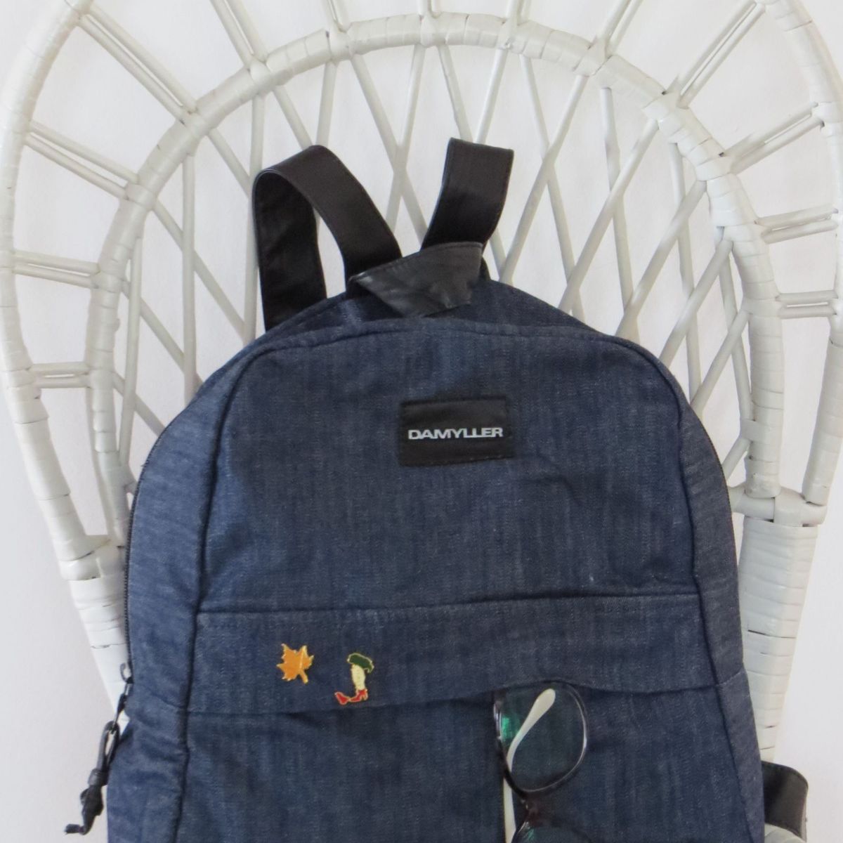 mochila jeans damyller