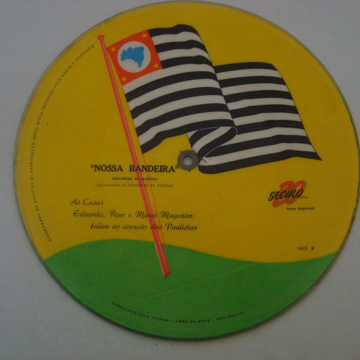 Disco 78 Rotações - Nossa Bandeira e Retrato de Mãe - Antigo