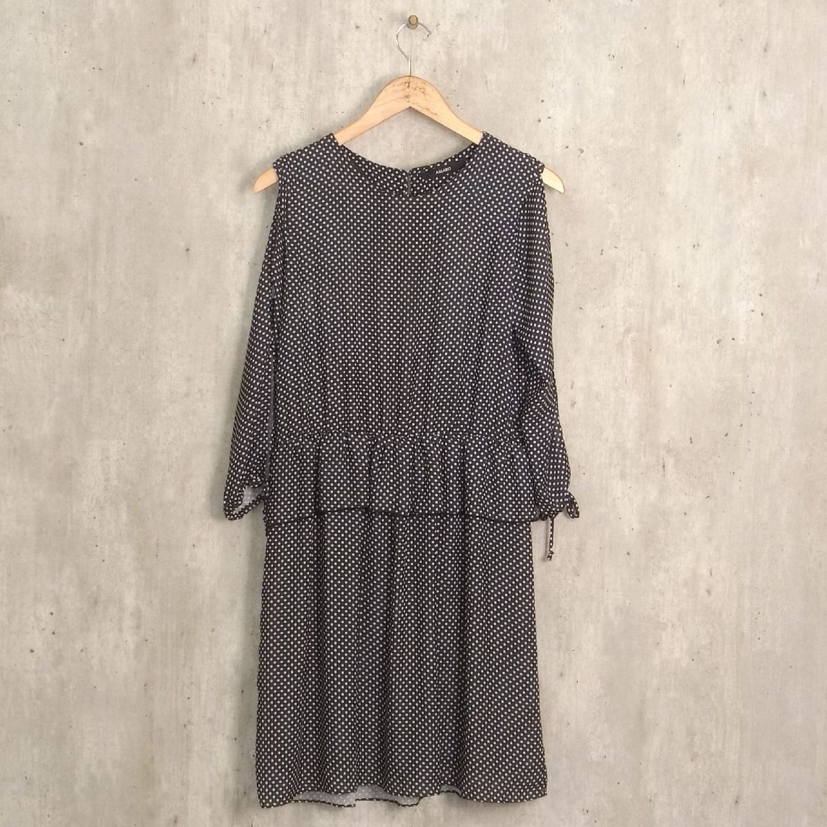 vestido poa amaro