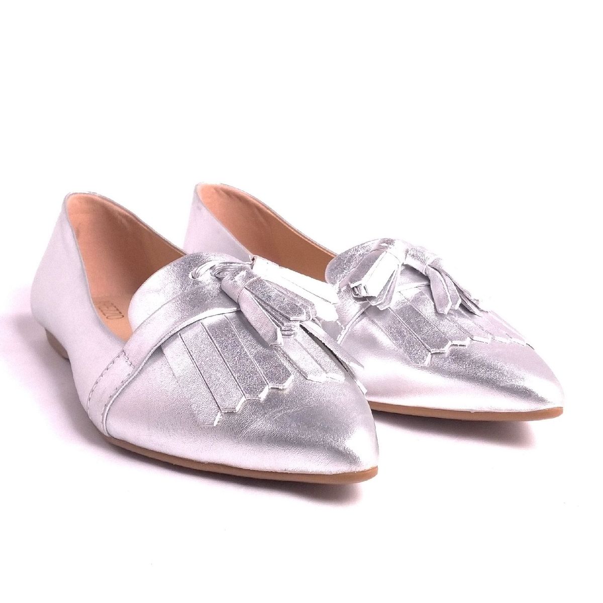 sapatilha prata arezzo