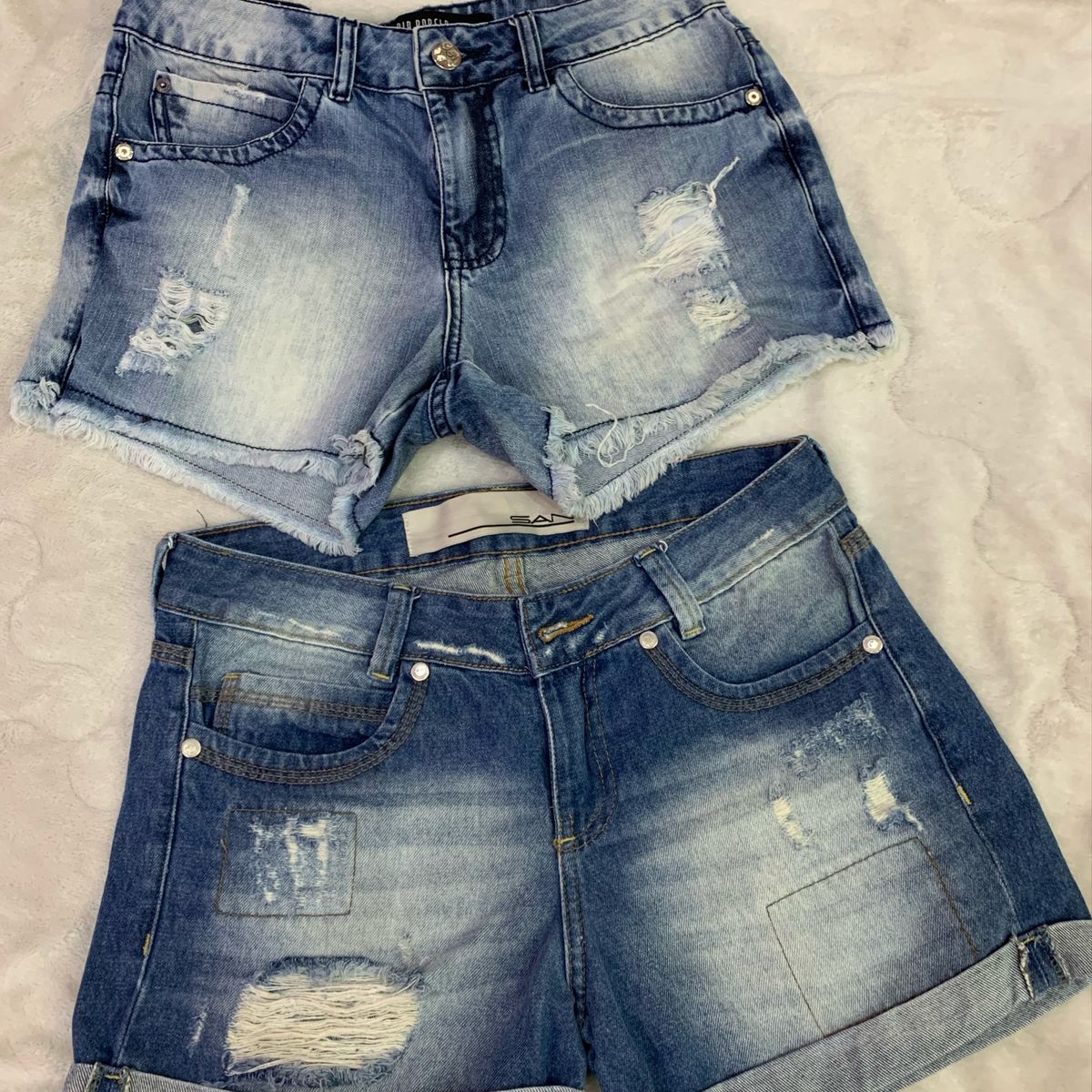 Dois Shorts Jeans Combo | Usado 56866147 | enjoei