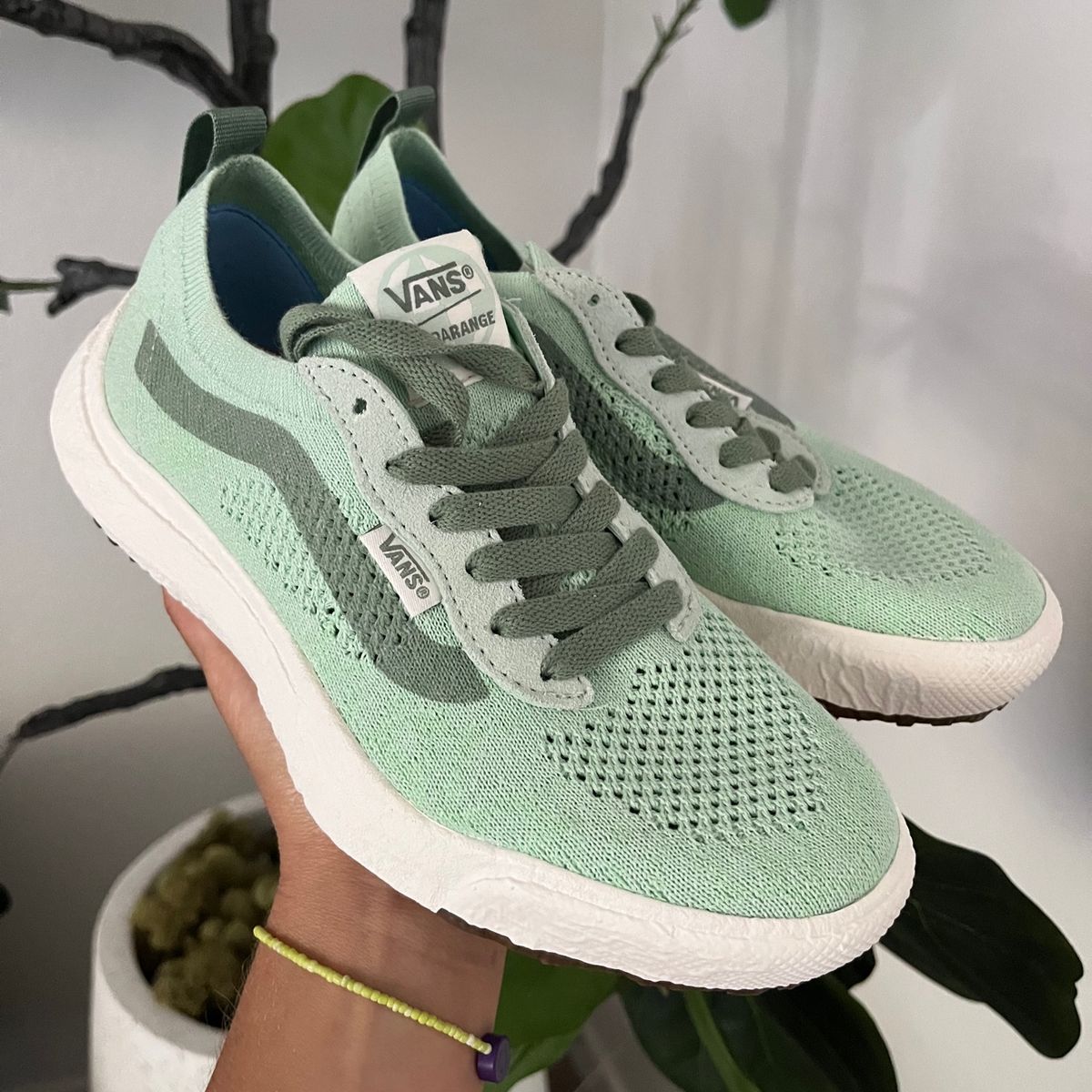 Tenis Vans Ultrarange Verde Menta Original T nis Feminino Vans Usado 91890217 enjoei