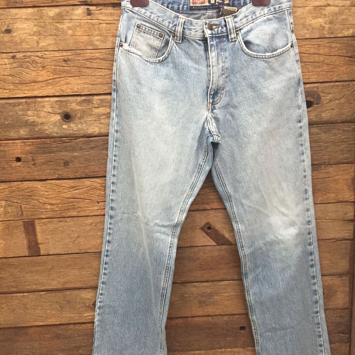calça jeans semi bag