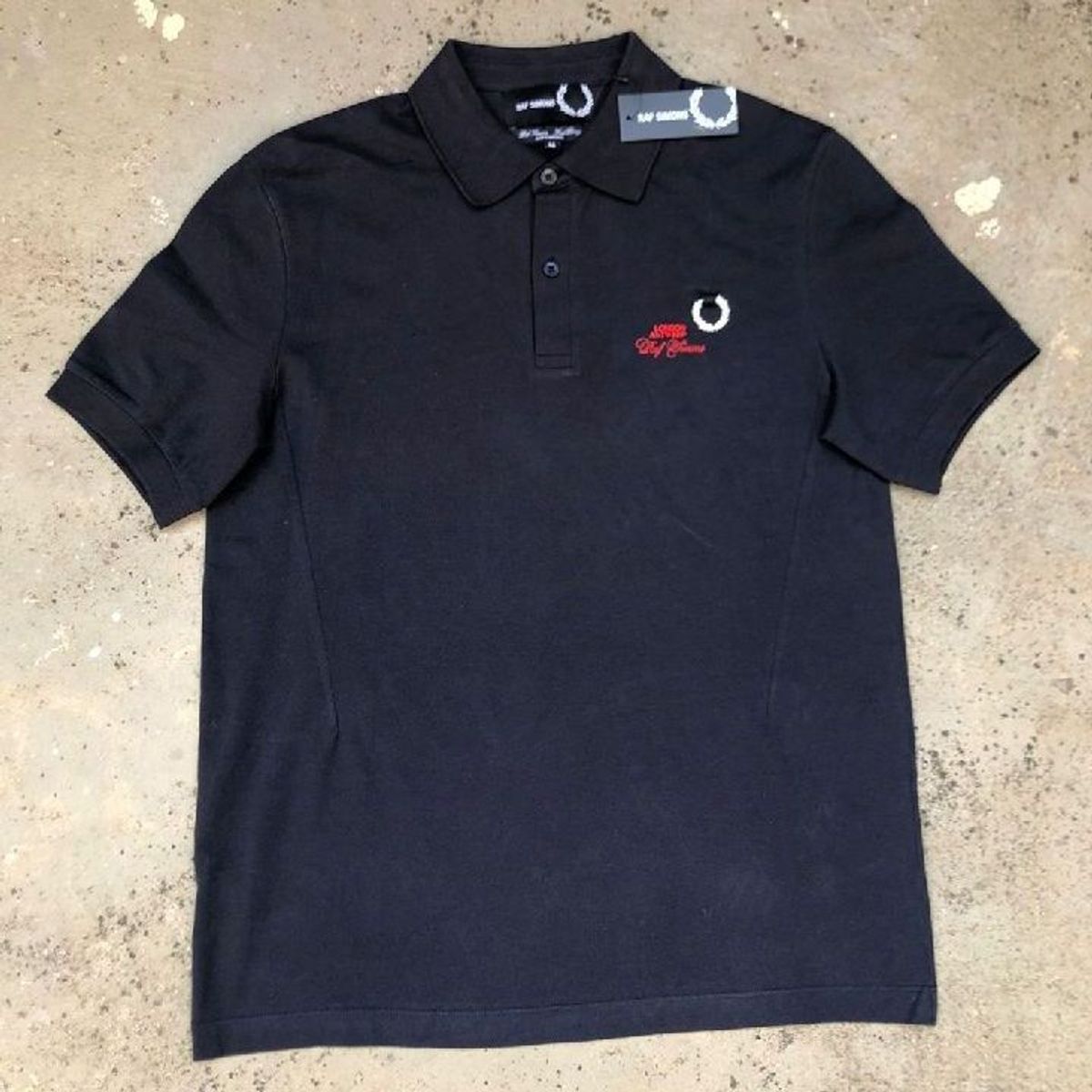 polo shirt green 14ss 【Raf simons】