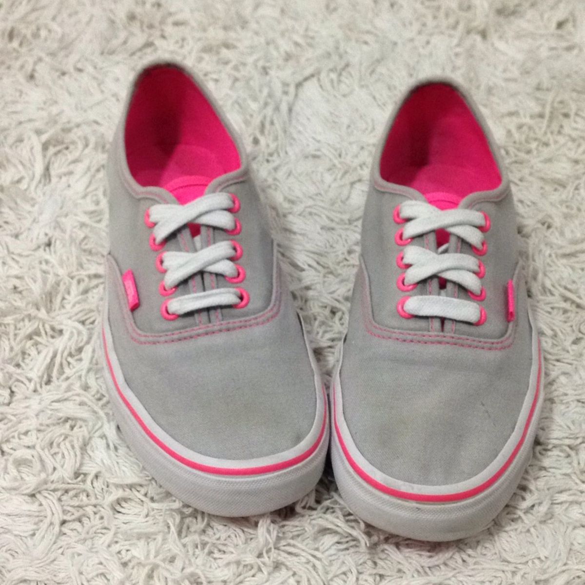 tenis vans rosa neon