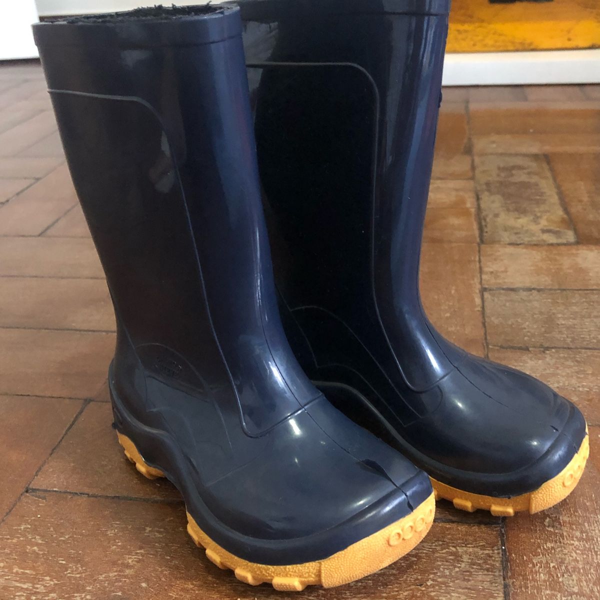 bota de borracha infantil menino
