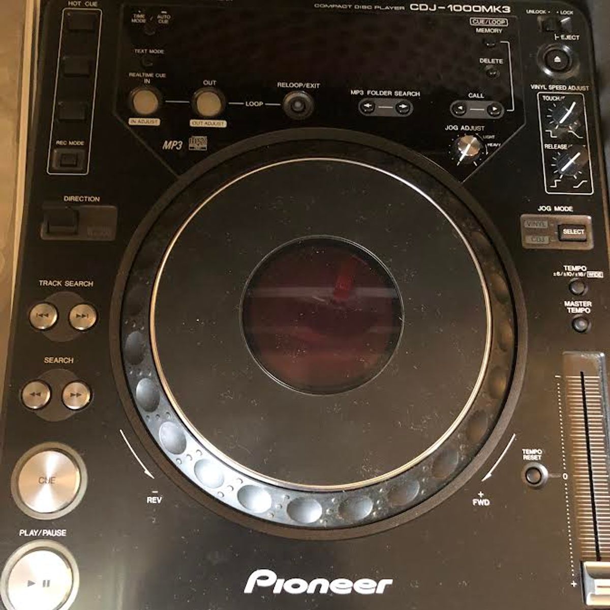 Aparelho de Dj Cdj-1000 Mk3 Pioneer | Usado 92305936 | enjoei