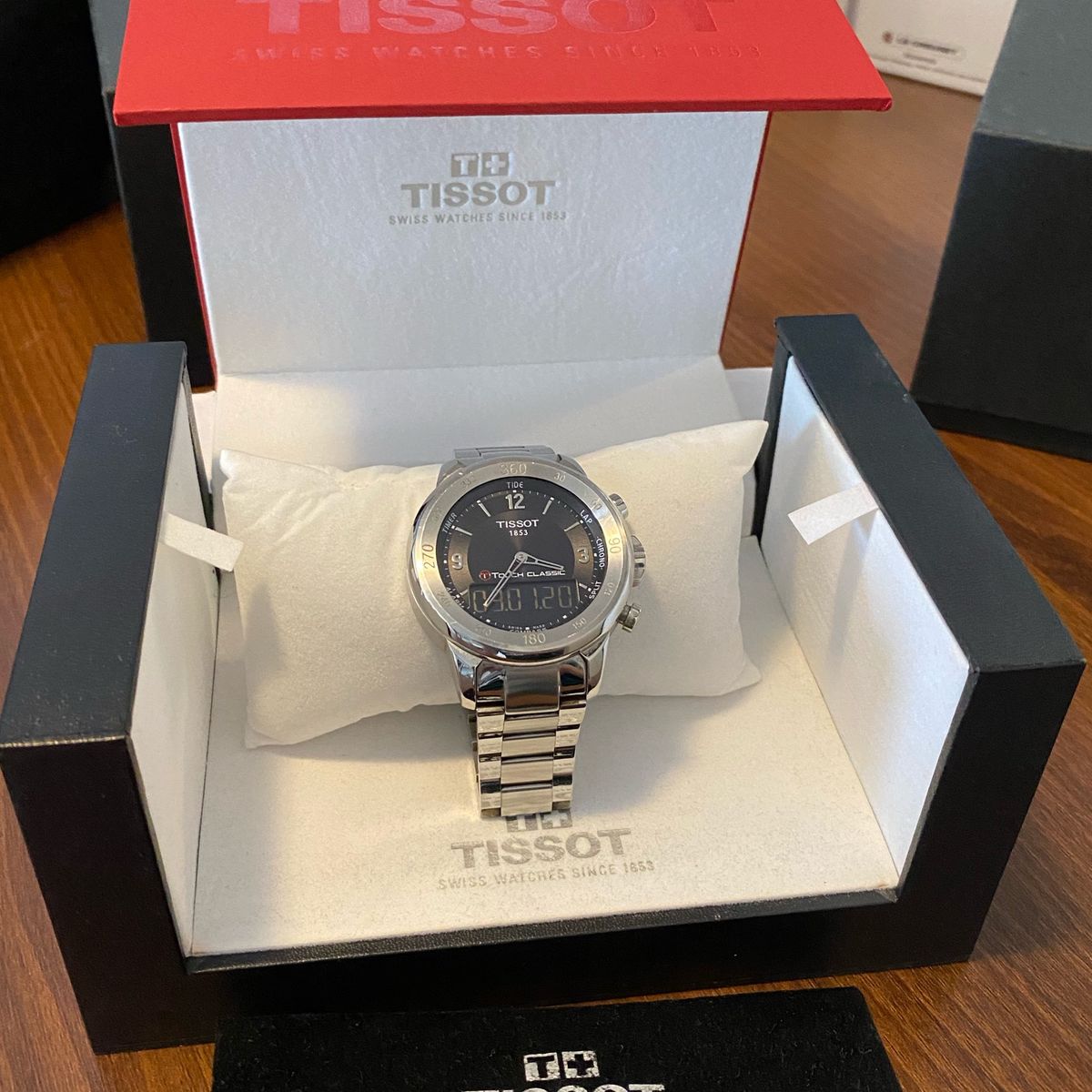 Rel gio Tissot T Touch Classic Rel gio Masculino Tissot Usado