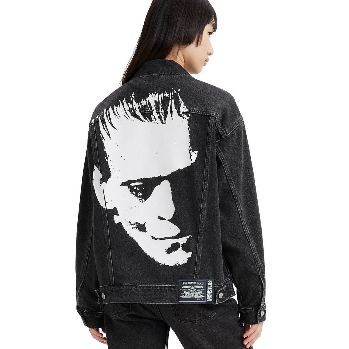 Rara! Jaqueta Levis + Universal Monsters Frankenstein - Tam M