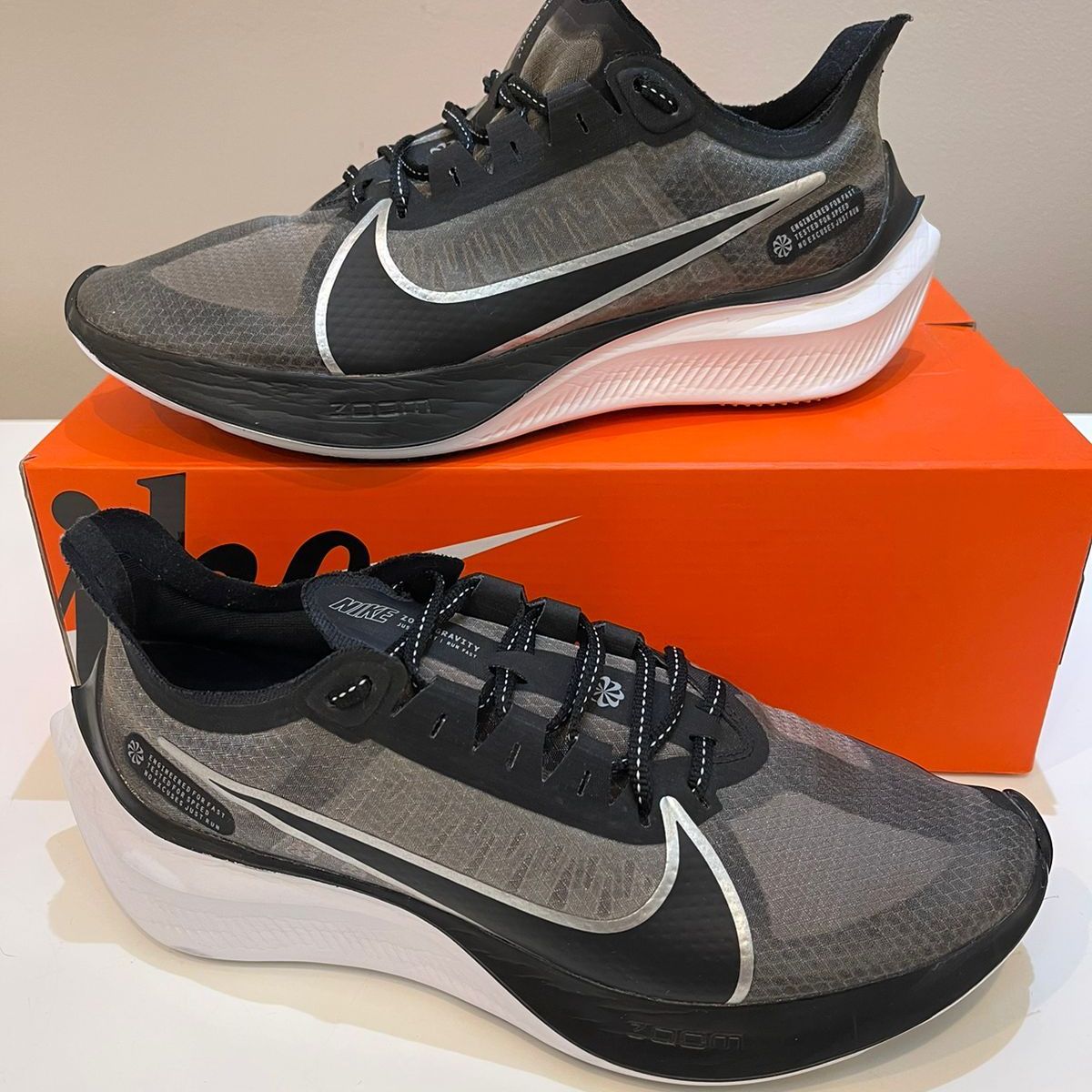 Nike zoom best sale gravity black