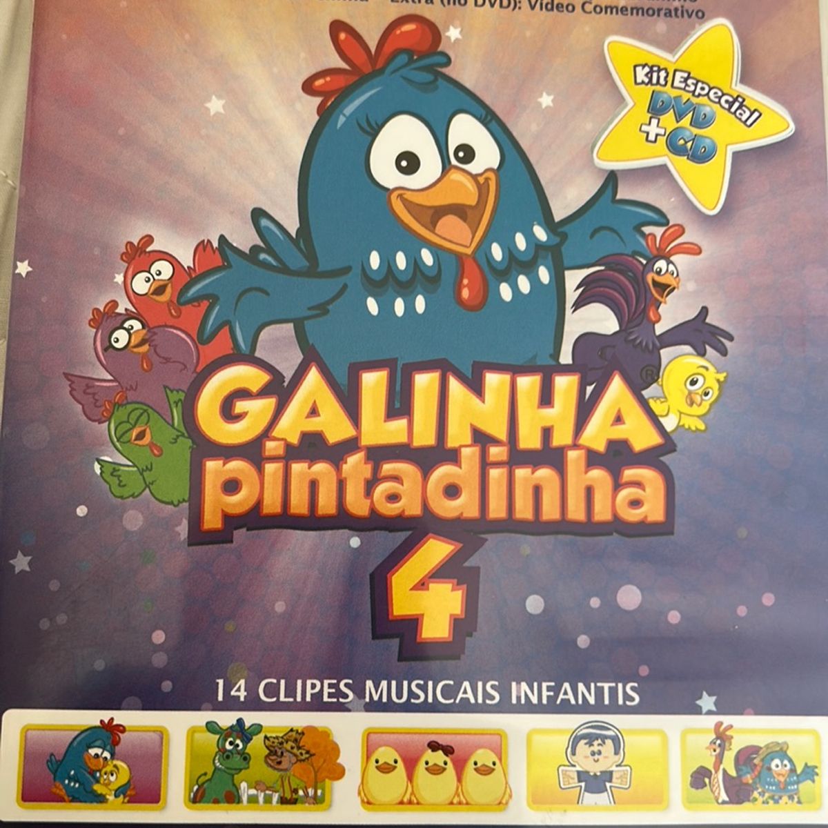 GALINHA PINTADINHA 4 - DESENHO (DVD): : DVD e Blu-ray