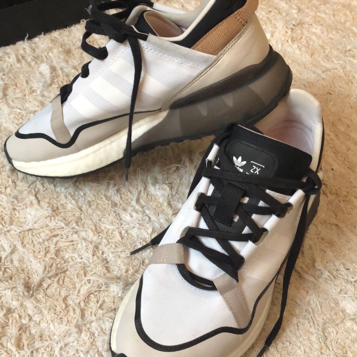 Adidas Tênis Zx 2k Boost Pure | Tênis Masculino Adidas Usado