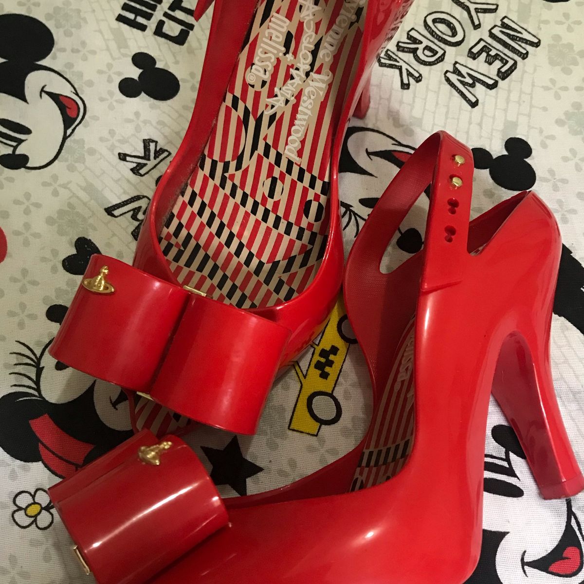 Chan-mina様　レア✨VivienneWestwood×Melissa Sapatilha Melissa Ultragirl XI + Vivienne Westwood Anglomania