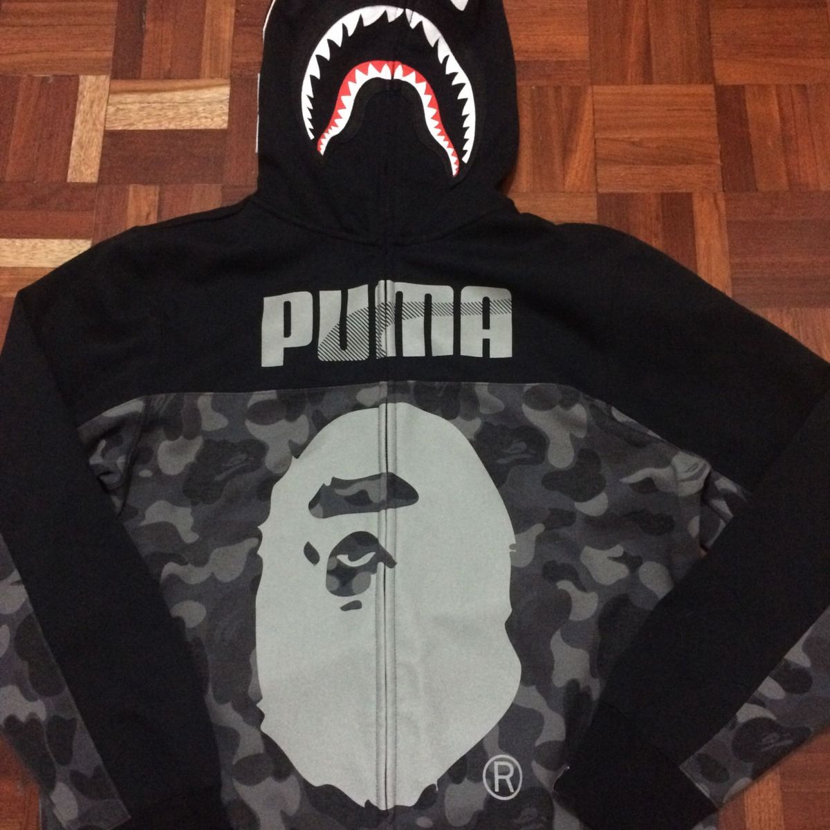 Correspondencia galón Cabra Puma X Bape | Casaco Masculino Puma X Bape Nunca Usado 15614961 | enjoei