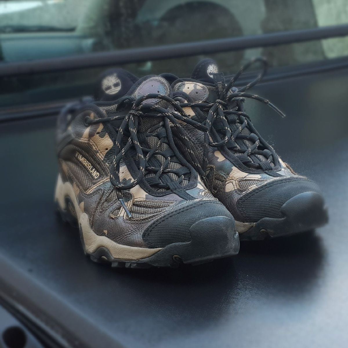 tênis timberland camuflado