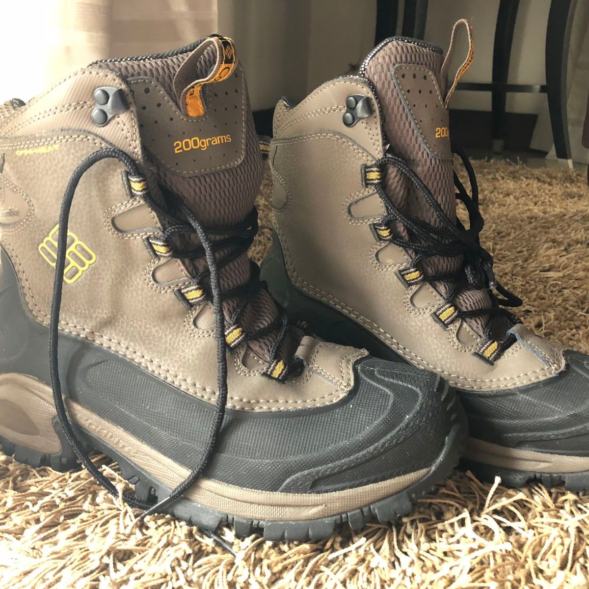 bota columbia feminina neve