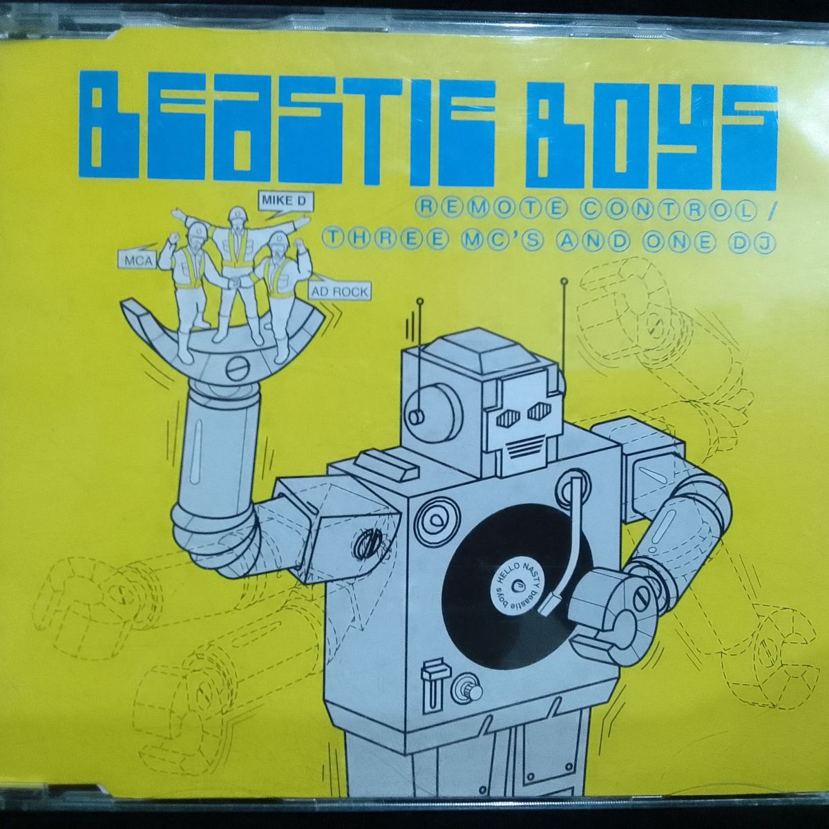 Cd Single Beastie Boys Remote Control / Three Mcs And One Dj