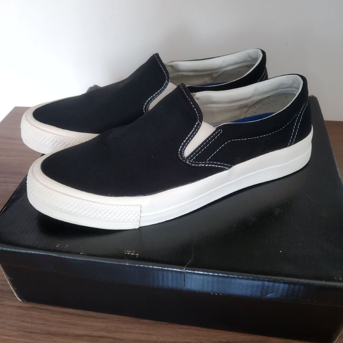 slip on zara masculino