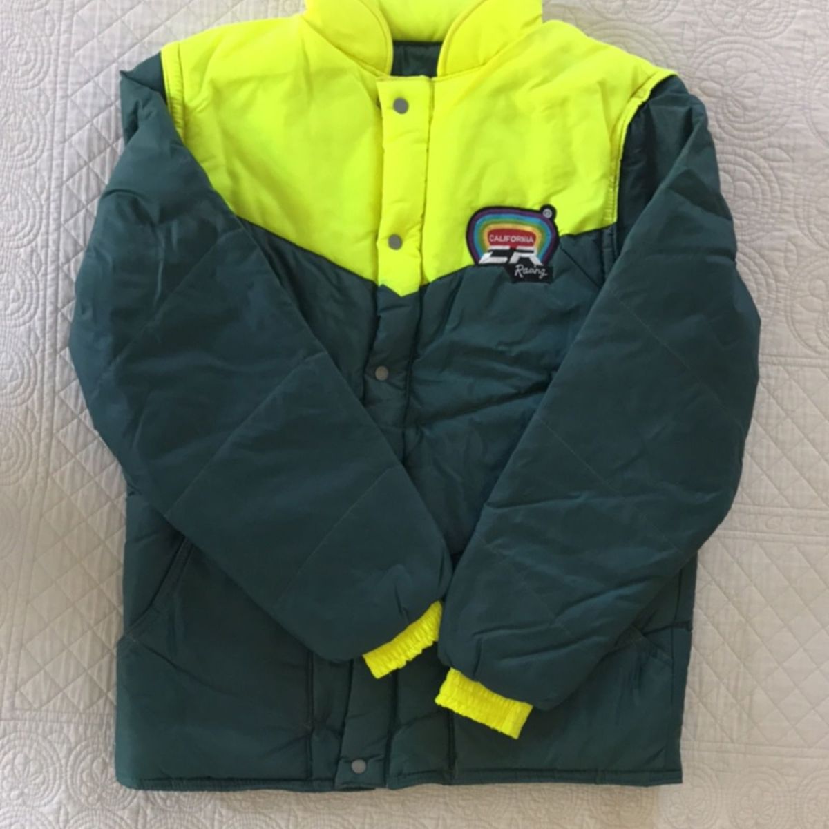 jaqueta california racing impermeavel