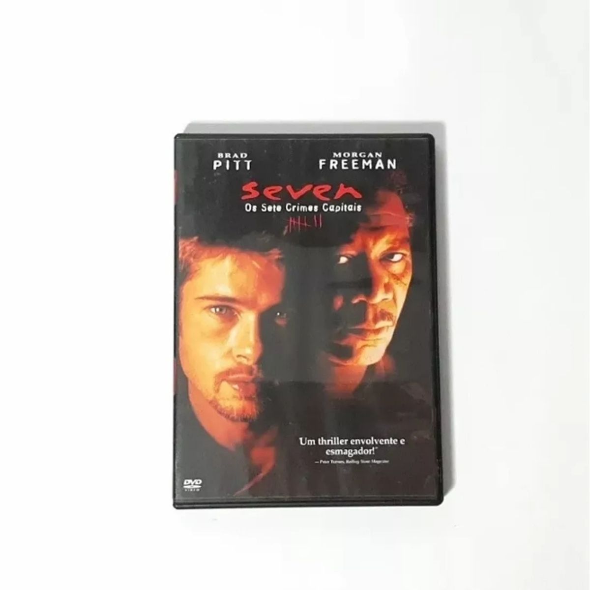 Seven Os Sete Pecados Capitais Dvd Brad Pitt Morgan Freeman David