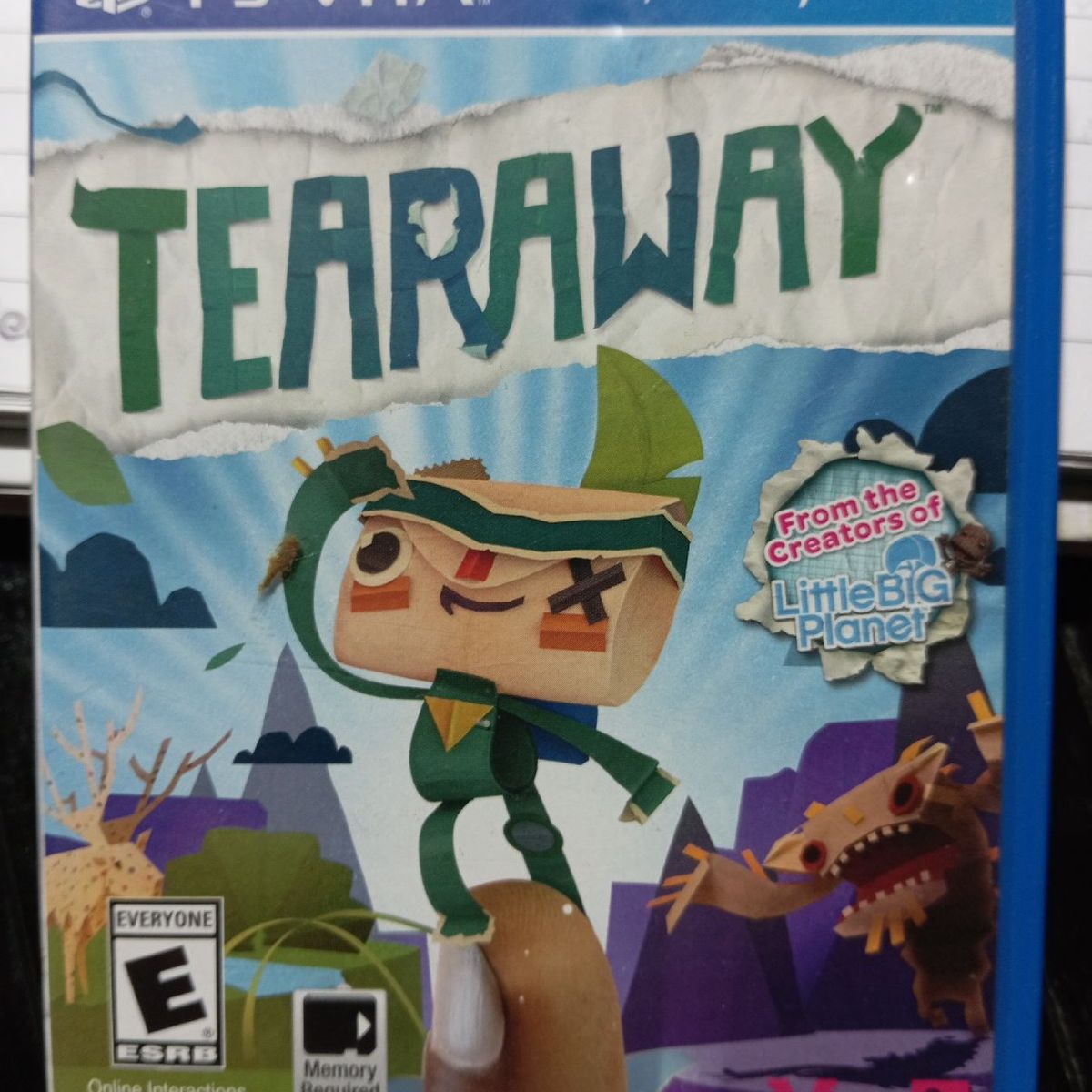 Tearaway Ps Vita Jogo de Videogame Playstation Usado 90284495 enjoei